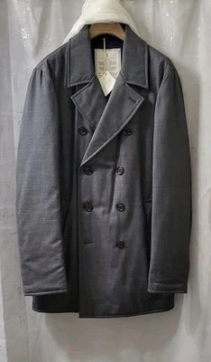 6900$ Brunello Cucinelli Mens Wool Double Breasted Peacoat/Jacket Sz:US M/L 50EU - Image 1 of 4