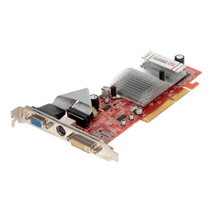 Graphic Card ATI Radeon 9550 128MB AGP VGA DVI - Picture 1 of 3