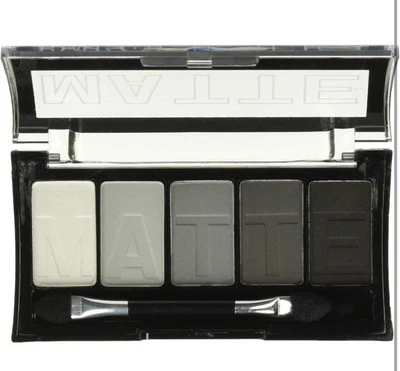 L.A. COLORS 5 Color Matte Eyeshadow Palette, Black Lace CEM475  - Image 1 of 4