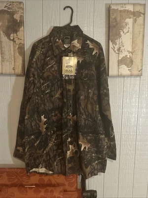 NEW Bear Ridge Shirt Mens XLarge Button Up Collar Camo Camouflage Hunting - Image 1 of 4