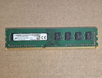 Micron 8GB 2Rx8 PC3L-12800U DDR3-1600 RAM MT16KTF1G64AZ-1G6P1 - Image 1 of 2