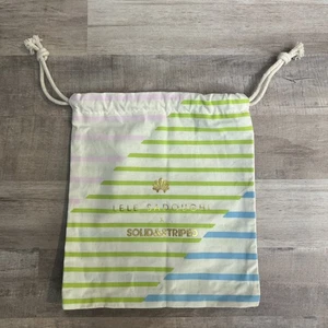 LELE SADOUGHI Aufbewahrungstasche mit Stirnband Staubbeutel NEU rosa grün blau - Bild 1 von 3