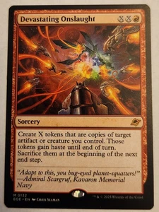 Devastating Onslaught Edge of Eternities Mythic Regular NM+ - Picture 1 of 1