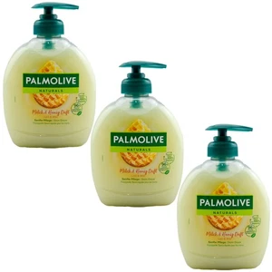Palmolive Naturals Handseife MILCH & HONIG Duft 3 x 300ml Seife mit Spender - Bild 1 von 1