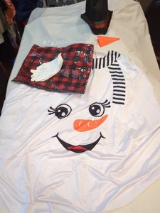 Frosty The Snowman Costume One Size Fits Most Five-Piece Set Halloween 🎃 Treat - Picture 1 of 11