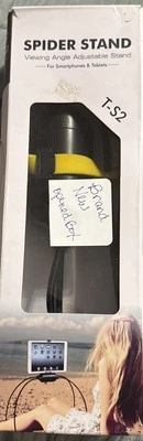 Flexible Tablet Stand iPad Holder Uneven Surfaces Bed Lazy Spider Legs - Image 1 of 4