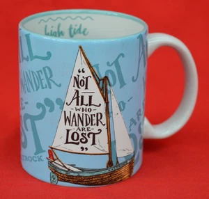 SALT ROCK BECHER " NOT ALL WHO WANDER ARE LOST ..." SUPER, SOLIDER ZUSTAND! - Bild 1 von 5