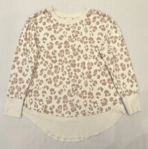 Isabel & Ingrid Umstands-Sweatshirt rosa hellbraun weiß Gepard Tiermotiv Medium - Bild 1 von 10