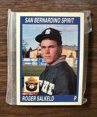 1990 Cal Cards SAN BERNARDINO Mariners Minor League UNOPENED Team Set B2018718 - Image 1 of 4