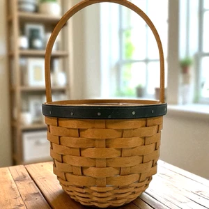 Longaberger  2004 Collectors Club Renewal Basket ONLY Round Plastic Protector - Picture 1 of 17