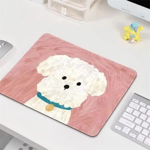 Cute Puppy Mousepad No Slip Rubber Lockedge Mousepad Computer Portable Mouse Mat - Afbeelding 1 van 14