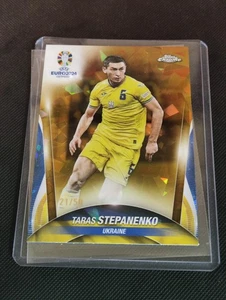 2024 topps chrome taras stepanenko 21/50 #145 ukraine - Bild 1 von 2
