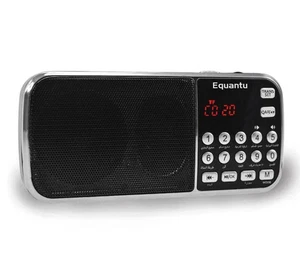 EQUANTU Quran Speake 18 Stimmen + 15 Sprachen FM Radio Lautsprecher 8GB | MP3 (SQ-138) - Bild 1 von 11