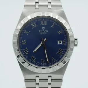 TUDOR ROYAL AUTOMATIC MENS WATCH 28500 38MM STEEL PAPERS FROM 2021 - Picture 1 of 12
