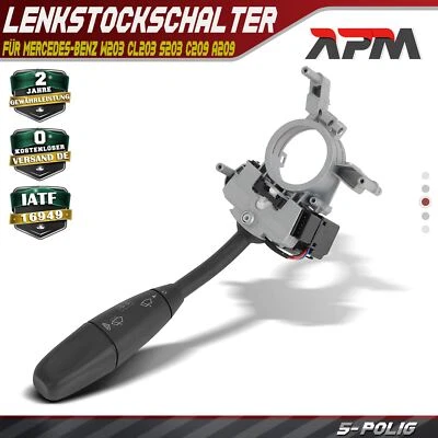Lenkstockschalter Wischerschalter für Mercedes-Benz W203 CL203 S203 C209 A209 - Bild 1 von 4