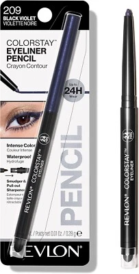 REVLON Colorstay Eyeliner BLACK VIOLET 209 eye liner Crayon retractable - Image 1 of 3
