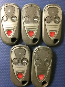 (LOT OF 5) Genuine OEM ACURA CL TL RL Remote FOB 4-Button  P/N: G8D-444H-A  - Imagen 1 de 5