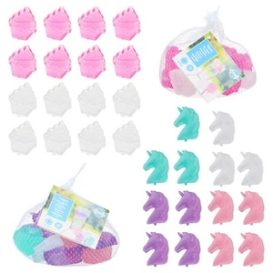 Reusable Ice Cubes Multicolored Plastic Freezable Water-Filled Novelty Parties - Picture 1 of 21
