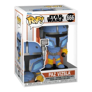 Star Wars: Mandalorian Paz Vizsla! Pop altamente collezionabile! Figura in vinil - Imagen 1 de 1