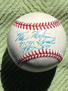 Wes Westrum NY Giants 1947-57 handsigniert SS SS schöne Coleman JSA COA - Bild 1 von 2