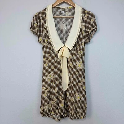 Mameluco Kimchi Azul Para Mujer Cuello Giovanna Guinga Cuello Marinero Marrón Talla S Foto 1 de 4