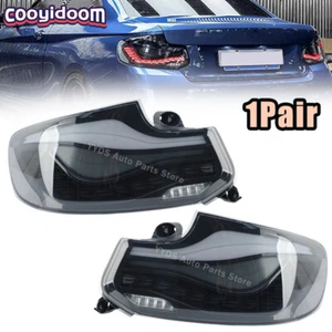 For BMW 2 Series F22 F23 F87 M2 14-19 Sequential GTS LH&RH Smoked LED TailLight - Picture 1 of 13