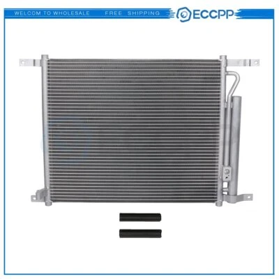AC Condenser A/C Air Conditioning For Chevrolet Aveo Aveo5 G3 Aluminum 3877 - Imagem 1 de 4