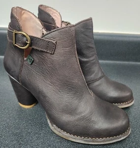 $199 El Naturalista Women's Colibri N472 Ankle Boot Shoes, Brown, EU 37 / US 7 - Picture 1 of 8