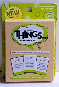 The Game of Things... Humor in a Box! Expansion Deck 1 NIB - Picture 1 of 2