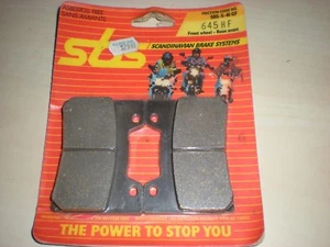 NOS SBS 645 S,  Front Brake Pads, Yamaha SRX400 FZR600 FZR1000 YZF600 (FA 160) - Picture 1 of 2