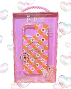 XO Poppy für iPhone 15/14/13 Daisy Simely Face Emoji Handyhülle MagSafe Neu - Bild 1 von 5