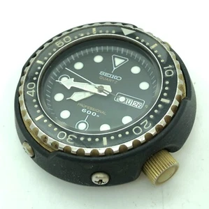[w2070] SEIKO PROFESSIONAL DIVER 600m 7549-7009 con hebilla batería reemplazada EX/VG - Imagen 1 de 15