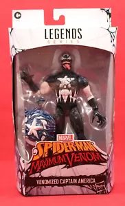 Hasbro Spider-Man: Maximum Venom Marvel Legends Venomized Capitán América 2020 - Imagen 1 de 7