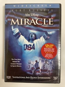 Miracle / 2004 Disney 2-Disc DVD Set / Widescreen / Kurt Russell / NEW Sealed - Picture 1 of 4