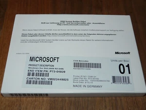 Microsoft Windows Server 2008 R2 Standard 1-4 CPUs 5 CAL deutsch komplett x64 SB - Bild 1 von 4