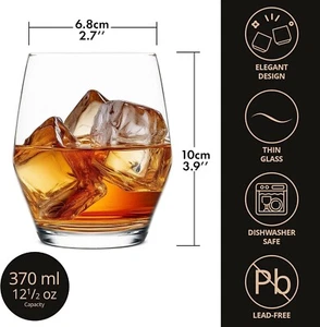 HOMIU NAPOLI Tumbler Whiskey Glass x6 - Picture 1 of 5