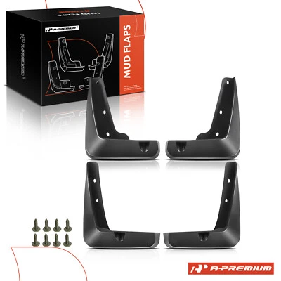 4 protectores contra salpicaduras guardabarros guardabarros para Lexus ES250 ES350 ES300h 2013-2018 sedán Foto 1 de 4