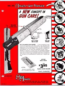 Pubblicità stampa Angelo Gun Hanger 1967. Volantino San Angelo Texas - Foto 1 di 1