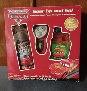  Boys Grooming Set**Disney Pixar Cars** Gear Up and Go 3Piece Set**Vintage** - Picture 1 of 2