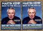 2 Flyers - Martin Kemp - Back To The 80's - 18th November 2023 - Lytham