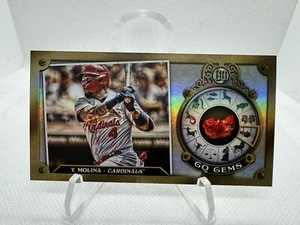 2022 Topps Gypsy Queen - GQ Gems Minis #GGM-18 Yadier Molina - Picture 1 of 2