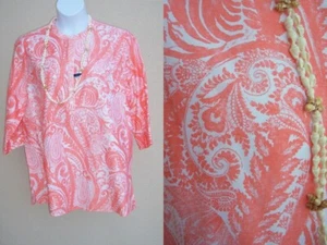 Westbound NEW WRINKLE FREE cotton tunic top shirt size XL EASTER SPRING blouse - Picture 1 of 12