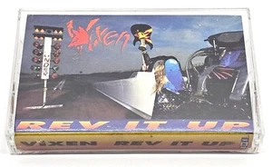 Vixen Rev It Up Cassette 1990 Promo EMI Advance Music Distribution RARE - Picture 1 of 12