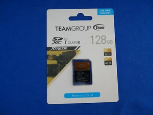 128GB MEMORY CARD - SDXC - XTREEM PERFORMANCE CLASS 10 - TEAM GROUP - Imagen 1 de 4