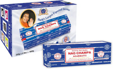 Caja de palitos de incienso Satya Sai Baba Nag Champa Agarbatti 250 gms, 8,8 onzas