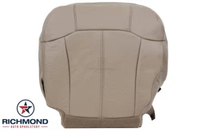 Chevy Silverado LT Z71 HD 1999-2002 - parte inferior lateral del conductor cubierta de asiento de cuero bronceado - Imagen 1 de 11