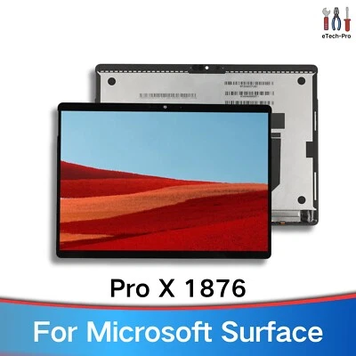OEM LCD Display For Microsoft Surface Pro X (1876) Screen Assembly Replacement - Image 1 of 4