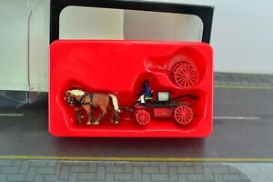Preiser 30425 Horse Carriage Fire Engine Figures 1:87 HO Scale