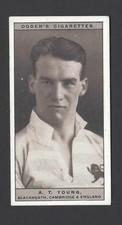 OGDENS - FAMOUS RUGBY PLAYERS - #12 A T YOUNG, BLACKHEATH