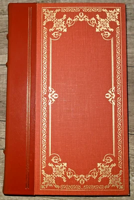 Vtg leather book, A Farewell to Arms by Ernest Hemingway, illus. B. Fuchs , 1979 - Image 1 of 4